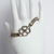 PULSERA PLATA Y ORO FLOR GRANDE (PU1028)