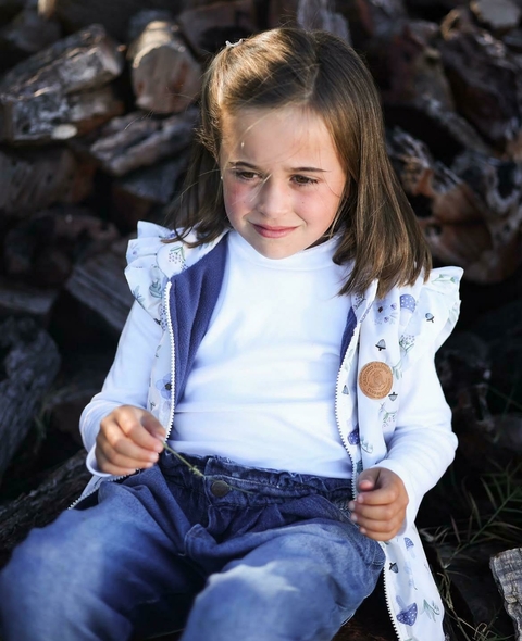 Chaleco Ciré Flores