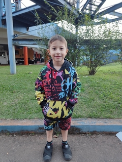 Blusa de moletom INFANTIL Smile - comprar online