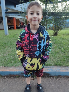 Blusa de moletom INFANTIL Smile - comprar online