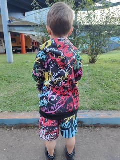 Bermuda de moletom INFANTIL Smile - Store Rios