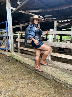 Shorts couro - loja online