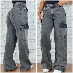 CALÇA CARGO GRAFITE - Mac Store Moda Feminina e Acessorios