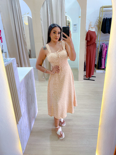 VESTIDO MIDI LETICIA - Mac Store Moda Feminina e Acessorios