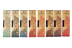Sahumerio Tibetano Black 8V Aromanza - comprar online