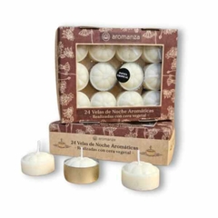 Velas de noche aromatica Aromanza