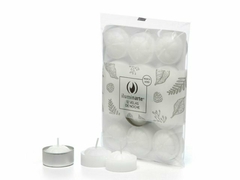 Velas de Noche Blanca x12 Iluminarte