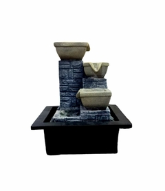Fuente de Agua 3 Jarrones 25cm