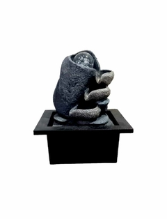 Fuente de Agua Piedra con Esfera 18cm