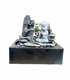 Fuente de Agua Jardin Zen Buda Bebe