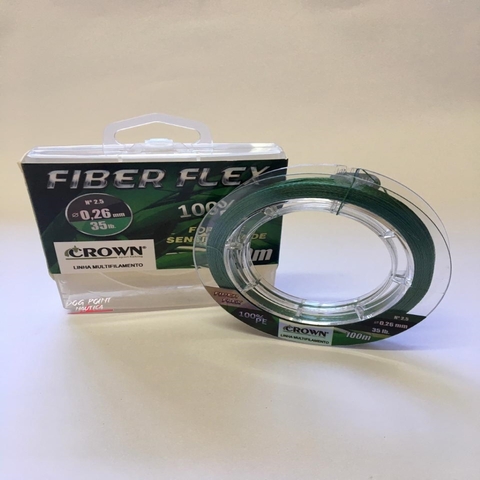 Linha Multifilamento Crown 4 Fios 0.20mm 100m