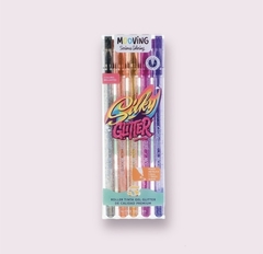 Roller tinta gel glitter
