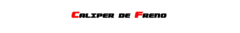 Banner de la categoría Caliper Freno