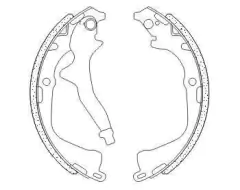 Cinta Freno Vw Kombi Diam Campana 250Mm. Ancho 54.8Mm. Espesor 5.5Mm.