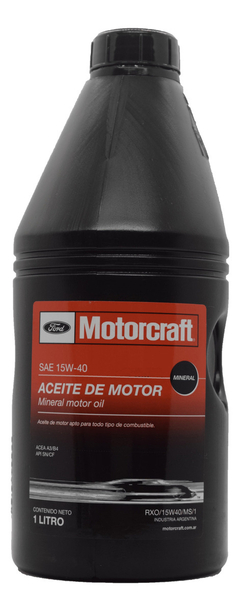 Aceite Motorcraft 15W40 - 1Lt