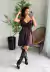 Vestido Curto Boho Marrom (006915) - comprar online