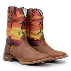 Texana Masculina Country Estampa Django na internet