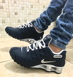 Nike Shox 4 molas Marinho - comprar online