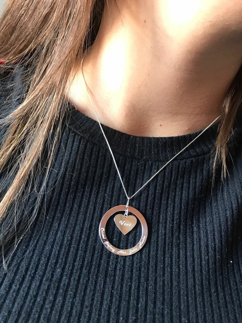 Corrente Elo Coraçao