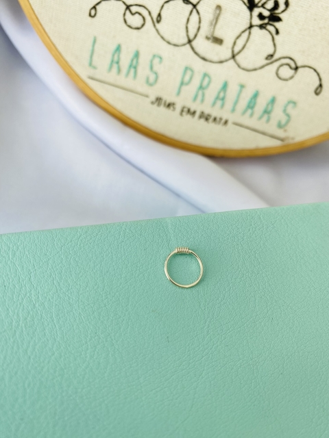 Piercing argola com mola