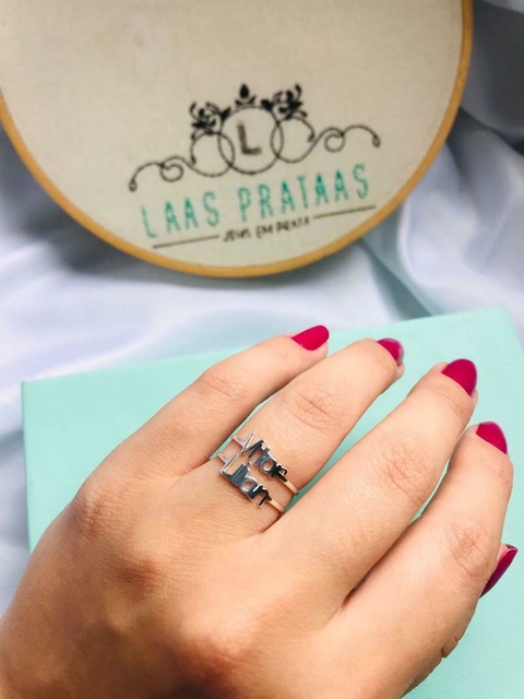 Anel Manuscrito duplo