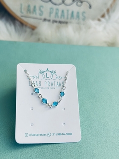 Pulseira Pedras Azuis