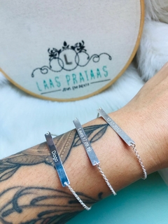 Pulseira Chapa Com Data - comprar online