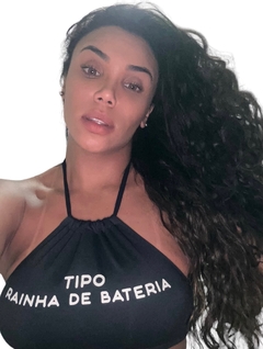 Cropped “tipo rainha” - comprar online