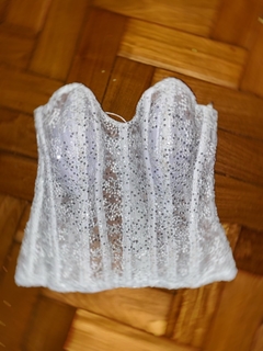 Corpete Paty branco Glow - comprar online