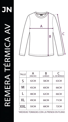 REMERA TERMICA AV BLACK - Jnsport.urban