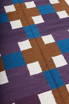 CHICA QUILT MARRON-AZUL en internet