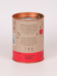 WARRIOR LOVE CALMA INTERIOR LATA 50G VEDANNA - comprar online