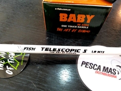 COMBO JUNIOR REEL SE200 + CAÑA TELESCOPICA 1.80 MTS en internet