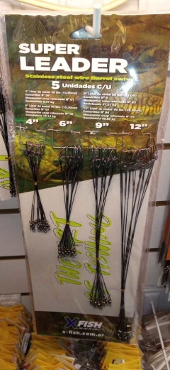 LIDER NEGRO X 40 UNIDADES X-FISH
