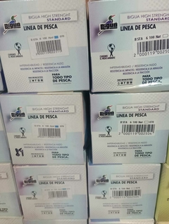 NYLON BIGUA STANDAR 0.90 MM CAJA X 6 CARRETES