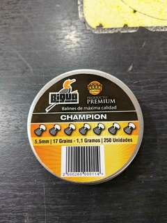 BALINES BIGUA CHAMPION 5.5 MM X 250 U.