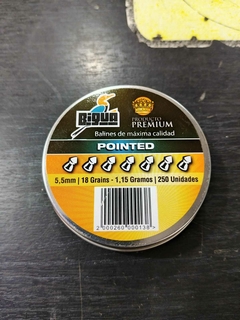 BALINES BIGUA POINTED 5.5 MM X 250 U.
