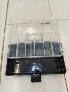 CAJA DE PESCA COLONY HS-304-1BANDEJA ELEVABLE - GRIS
