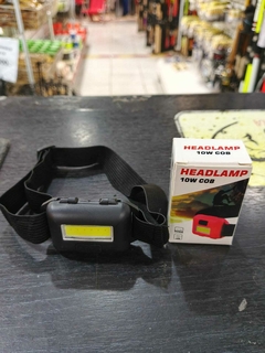 LINTERNA MINERA MINI 10 W COB A PILA