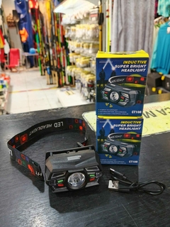 LINTERNA MINERA RECARGABLE CON SENSOR CT108