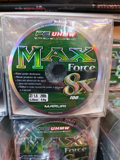 MULTIFILAMENTO MAX FORCE X8 BOBINA X 100 MTS