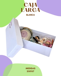 CAJA LARGA BLANCA - comprar online