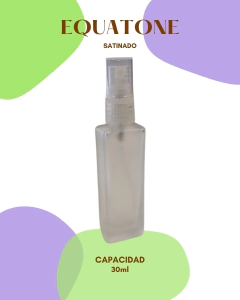 EQUATONE X 30ML R18 VIDRIO SATINADO - comprar online