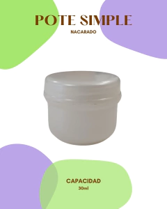 POTE SIMPLE NACARADO - comprar online