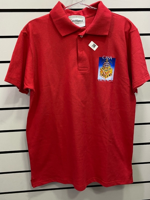 Polo nacional Casa Blanca vermelha - comprar online