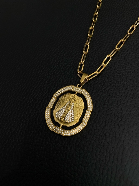 Cordão Cartier Moeda antiga - comprar online