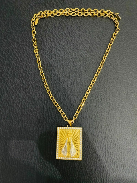 Cordão cadeado 10mm Moeda antiga - comprar online