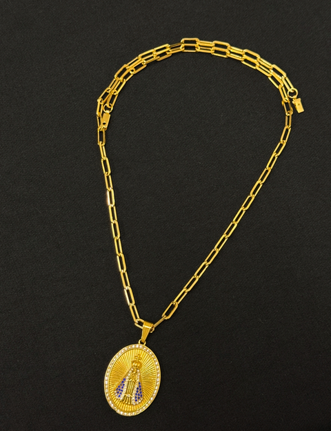 Cordão Cartier Moeda antiga - comprar online