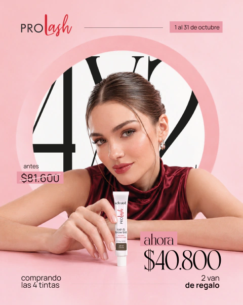 4X2 - LASH & BROW TINT COMPRANDO 2 - 2 DE REGALO - TONOS A ELECCION