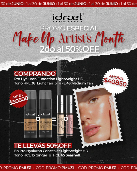 2DO AL 50% - FOUNDATION 38 O 43 +CONCEALER 15 O 65